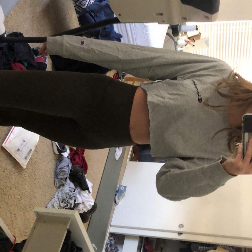 Cropped champion long sleeve